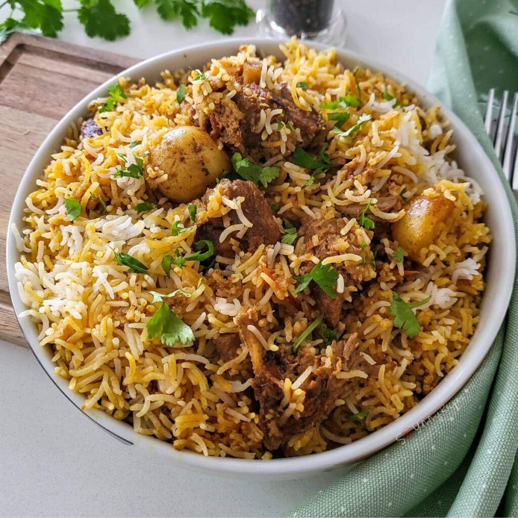 Lamb Biryani – Namaste Indian Cuisine – Victoria, BC